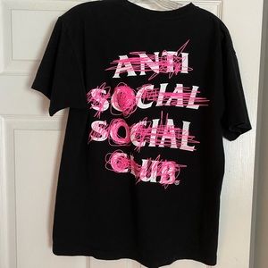 Anti social social club medium tshirt